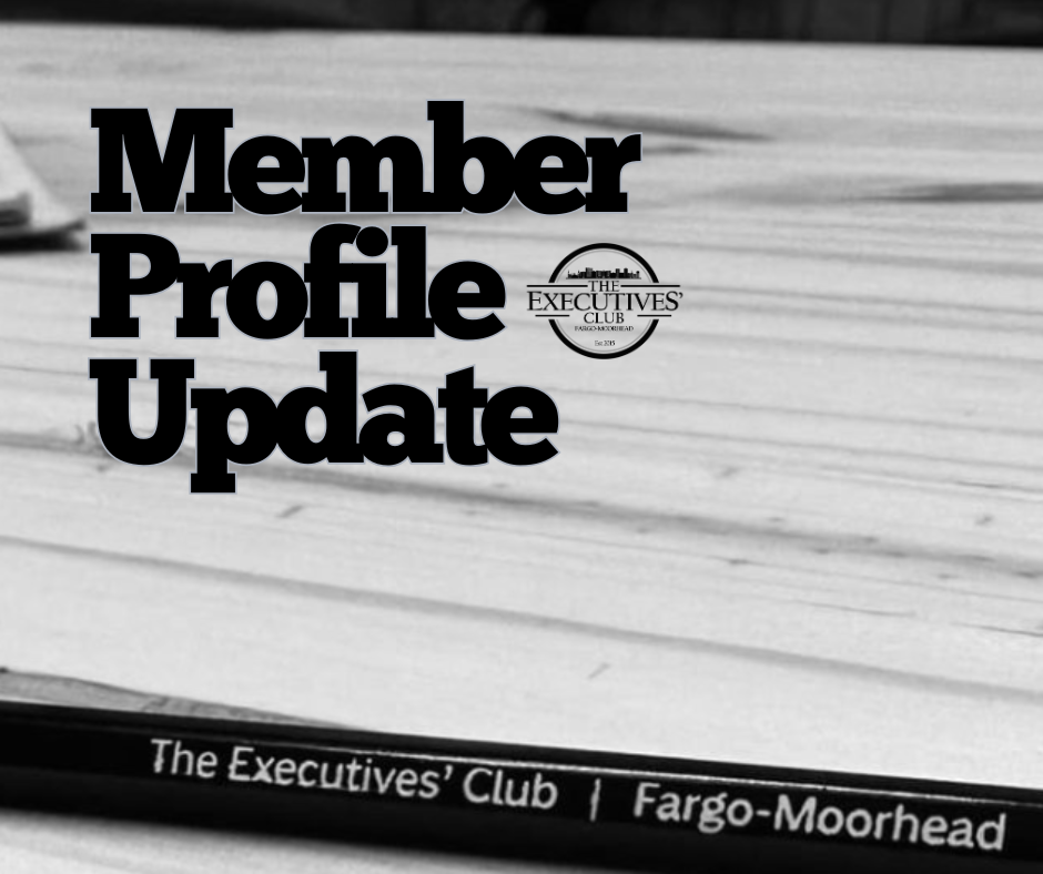 Executives' Club Members can click to submit updated profile information